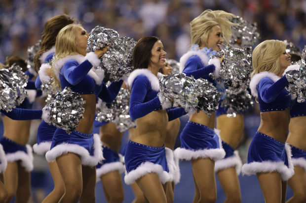 Colts cheerleaders